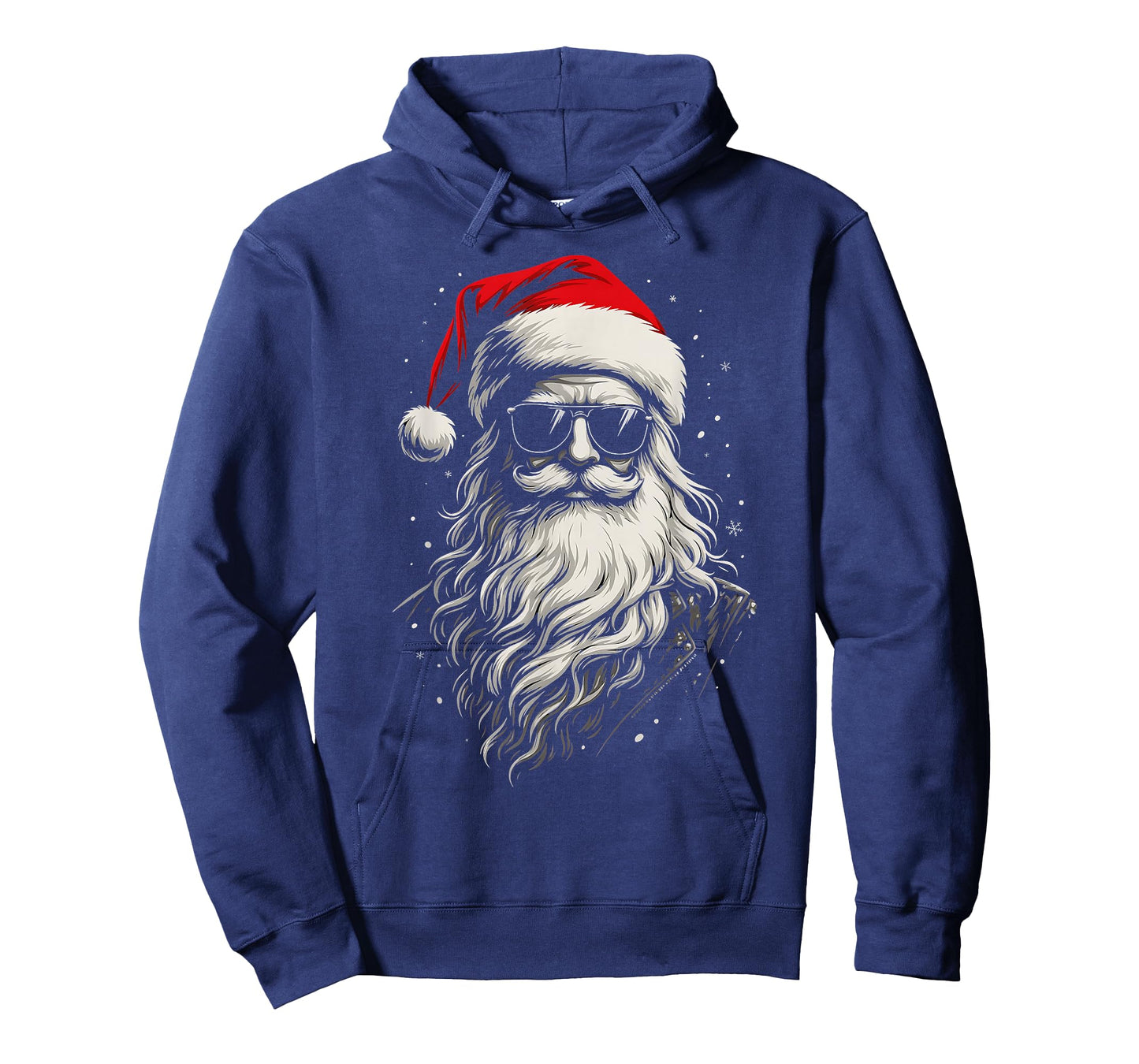 Cool Santa Clause Christmas Funny Santa Sunglasses Men Boys T-Shirt