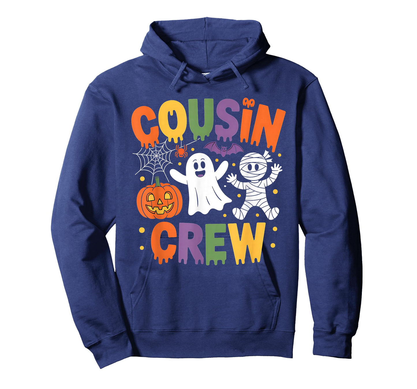 Cousin Crew Cute Halloween Ghost Pumpkin Costume Design T-Shirt