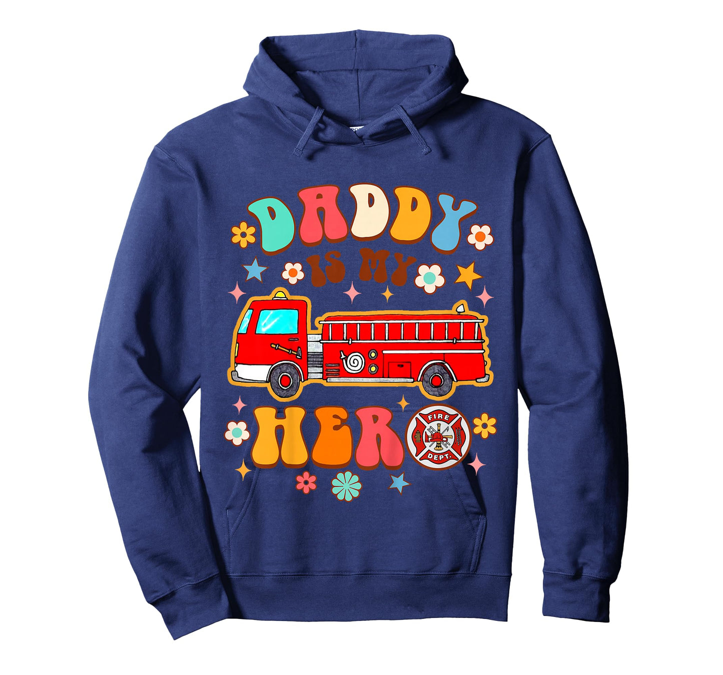 Fireman Firefighter Daddy & Me Daddy is My Hero Father’s Day T-Shirt