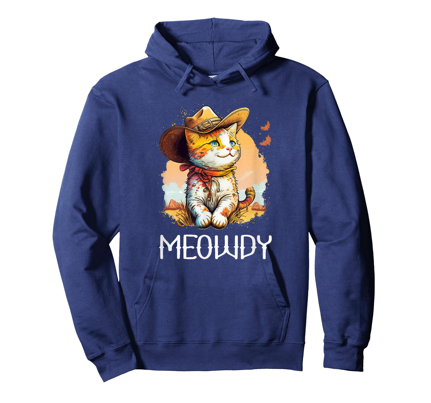 Meowdy Cat Funny Howdy Meme Western Cowboy Kitten T-Shirt