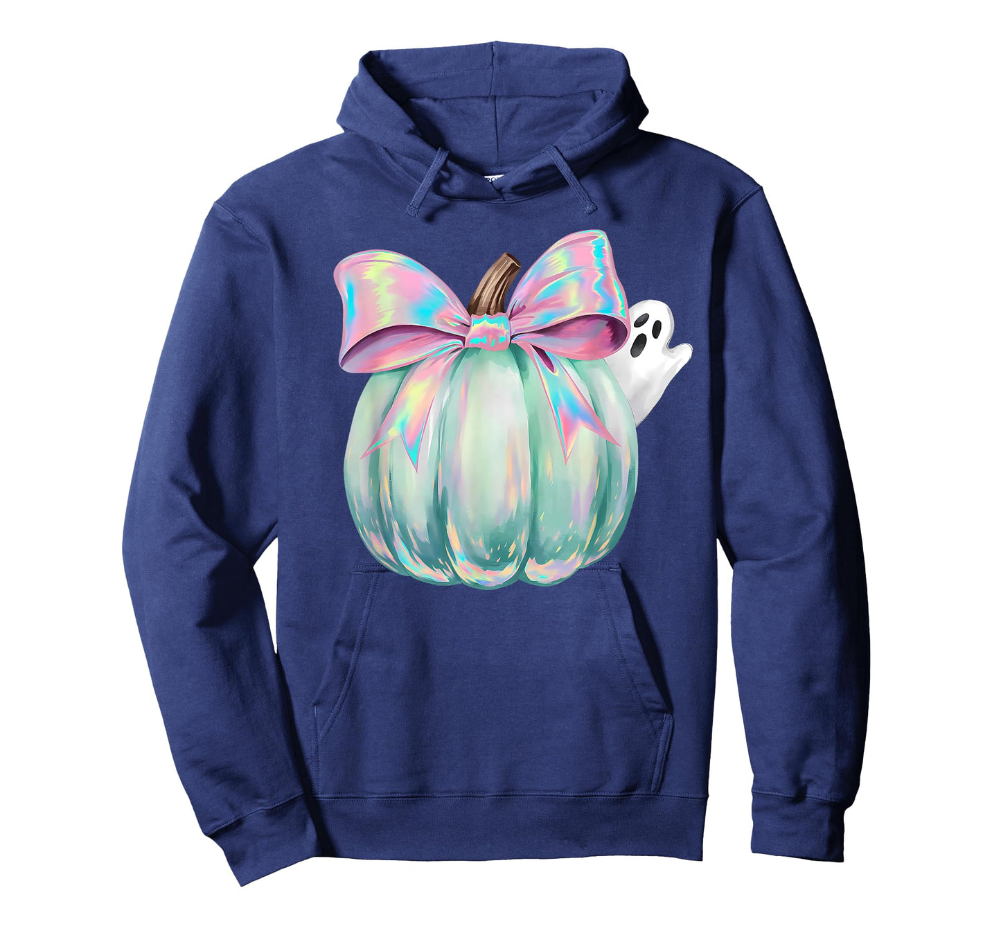 Coquette Bow Pumpkin Season Autumn Fall Leaves Thanksgiving T-Shirt
