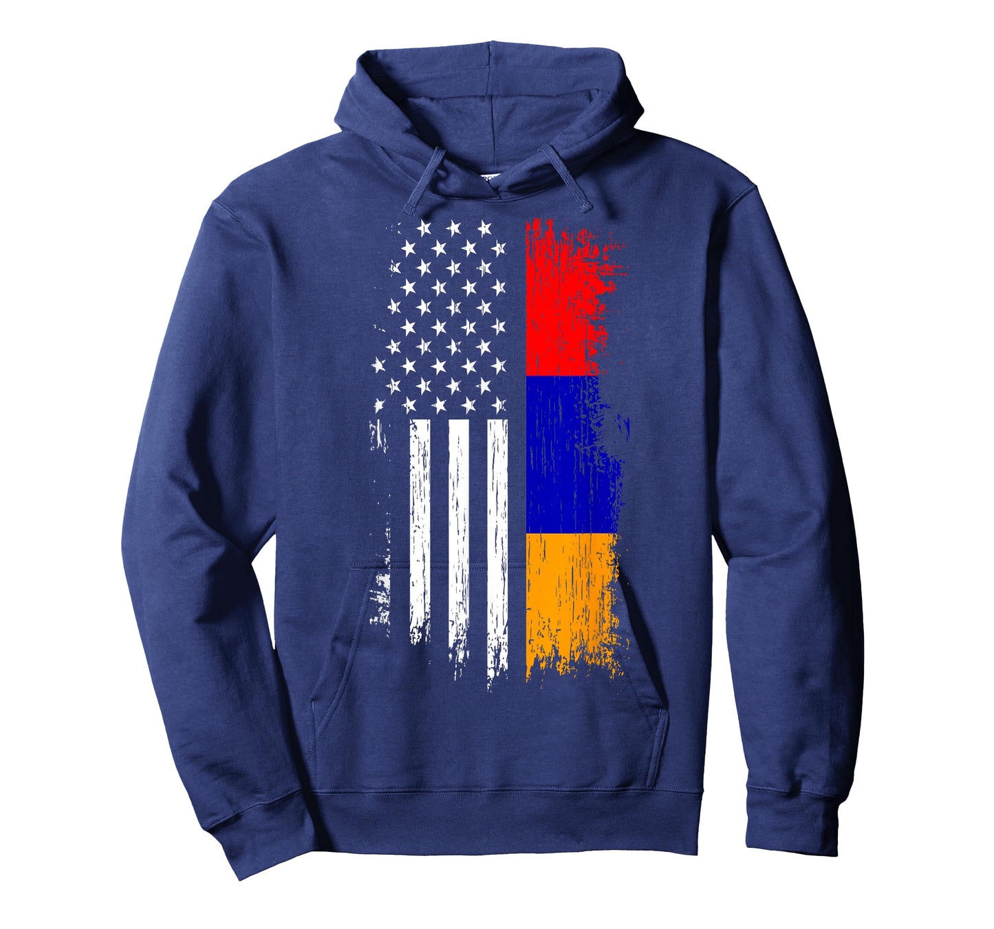 Armenian American Flag T Shirt - Pride Armenia USA Tees T-Shirt