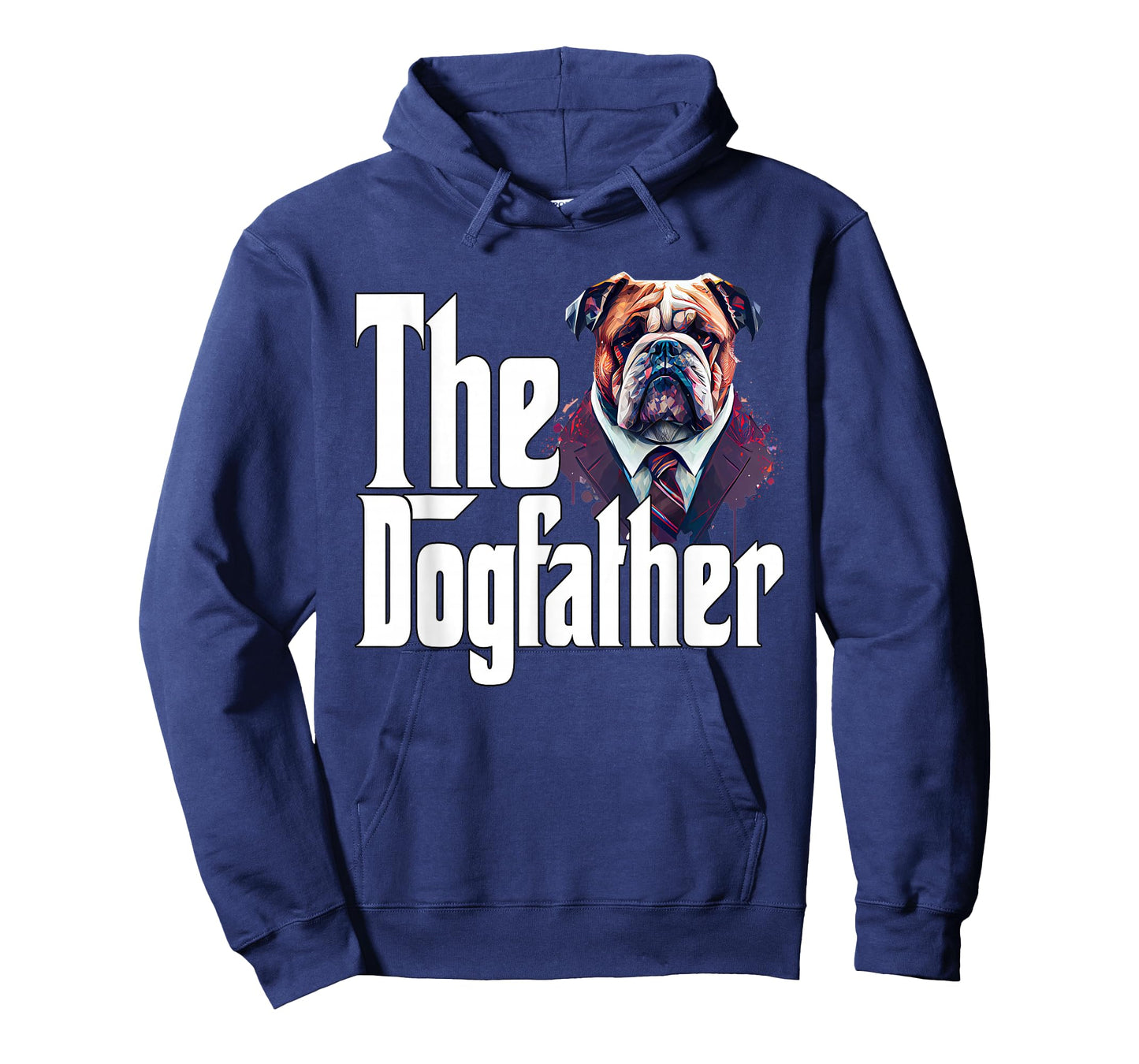 Bulldog Dog Dad Dogfather Dogs Daddy Father T-Shirt