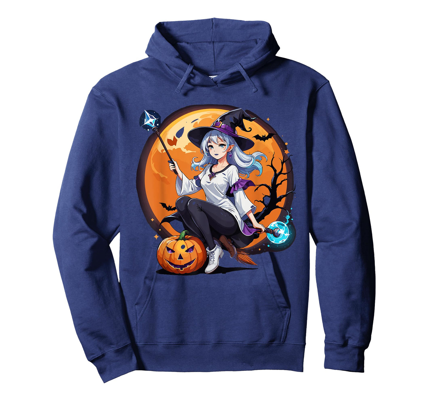 Sexy Anime Witch Girl Halloween T-Shirt