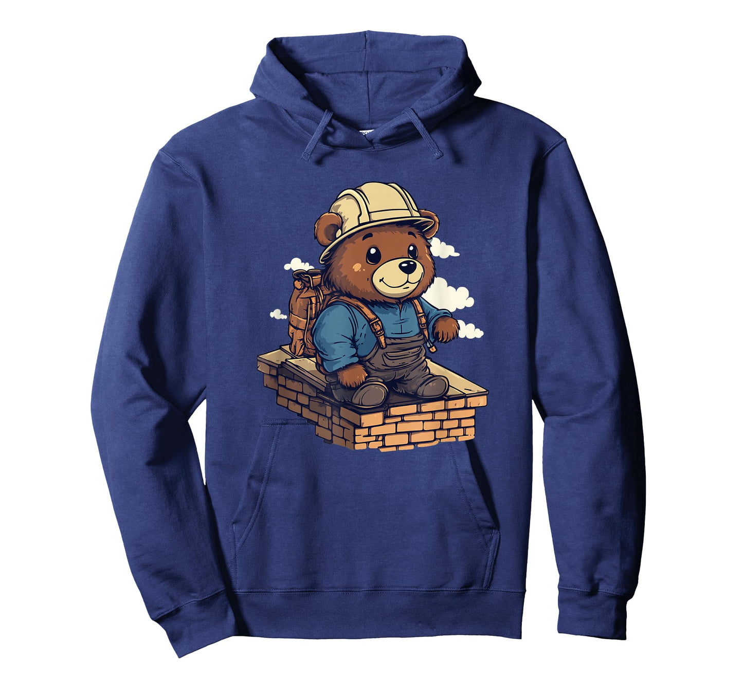 Funny Roofer Teddy Bear Costume for Boys and Girls T-Shirt