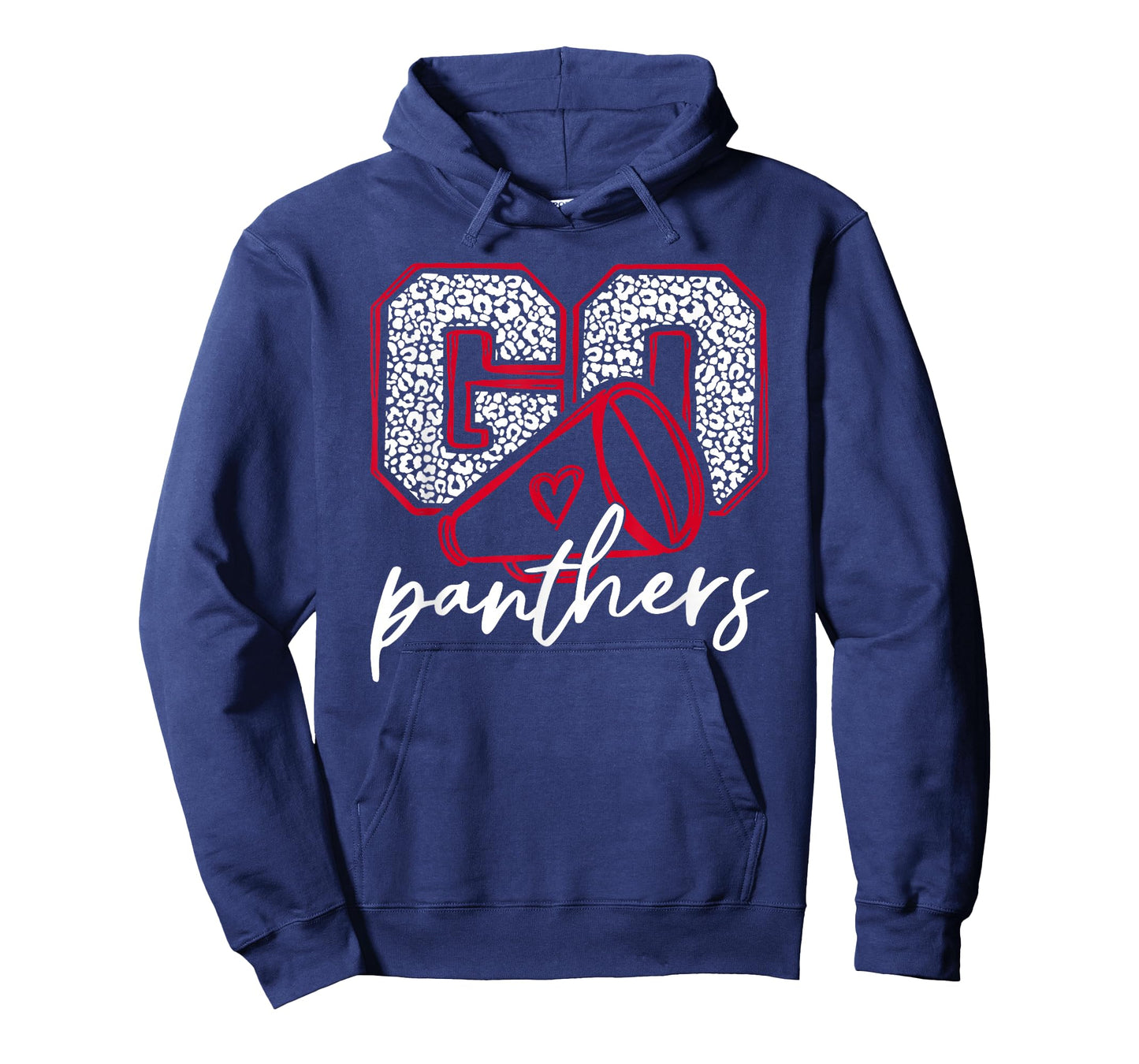 Go Cheer Panthers School Sports Name Panthers Back to School T-Shirt