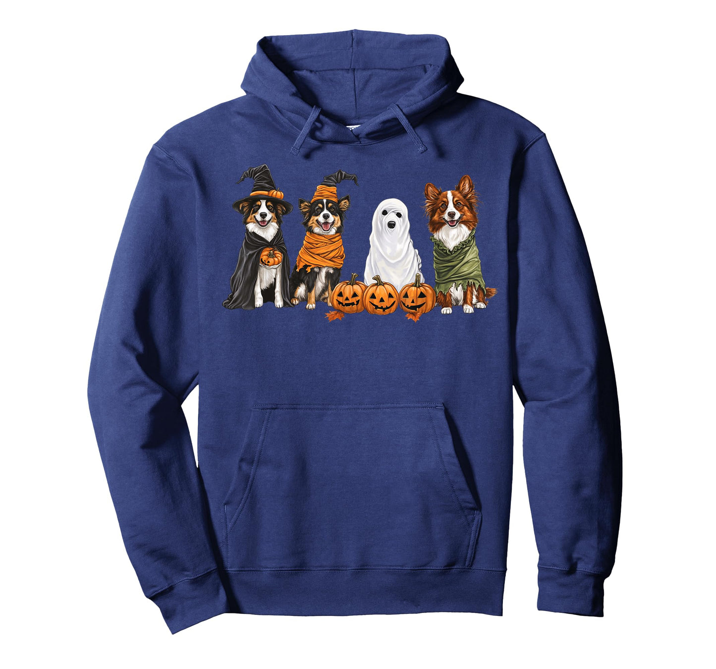 Cute Fall Australian Shepherd Dog Owner Halloween T-Shirt