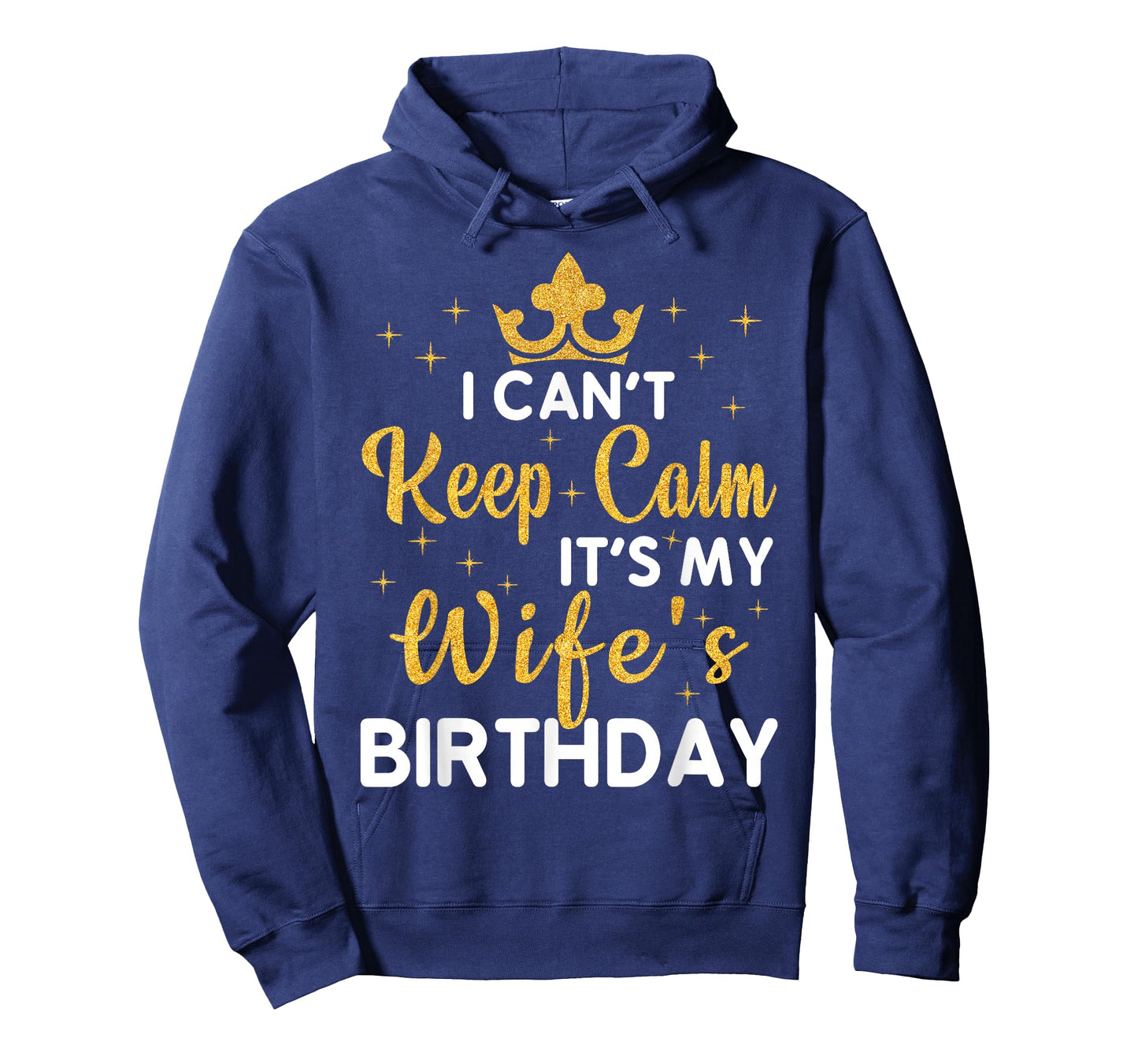 Party Wife Can't Keep Calm It's My Wife's Birthday T-Shirt