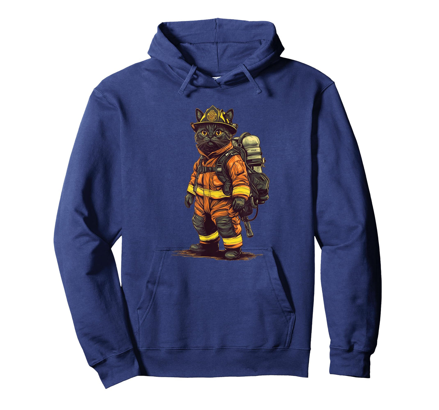 Equipped Fire Brigade Cat Costume T-Shirt