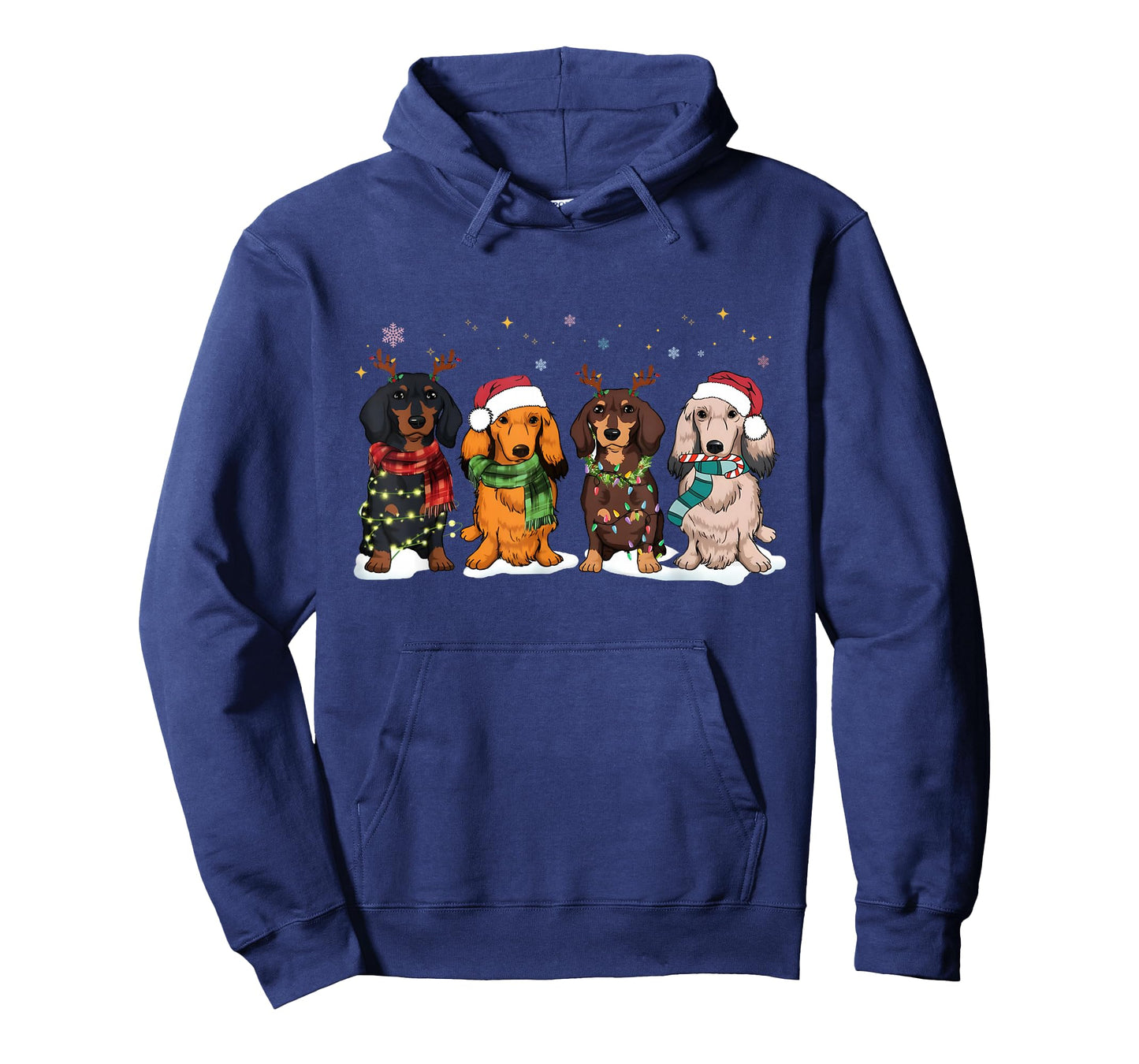 Dachshund Christmas Funny Wiener Dog Lover Christmas T-Shirt