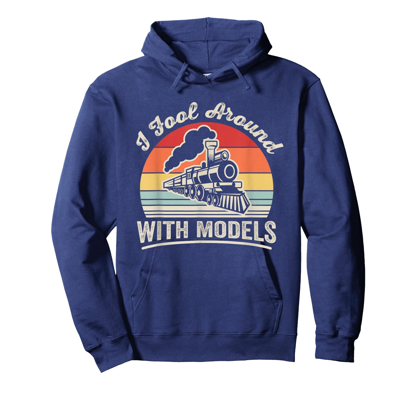 I Fool Around with Models Vintage Train Lovers T-Shirt