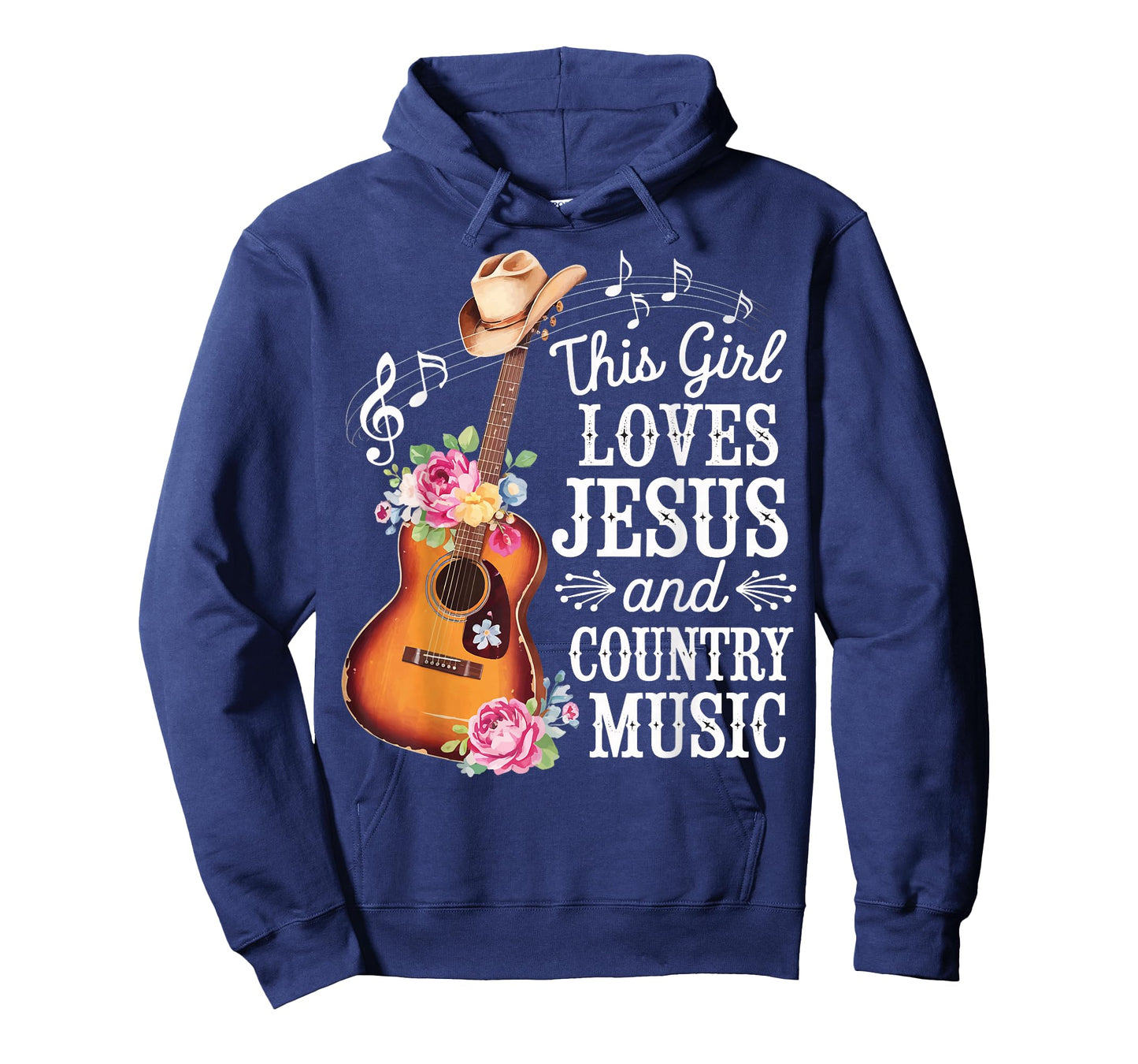 This Girl Loves Jesus And Country Music T-Shirt