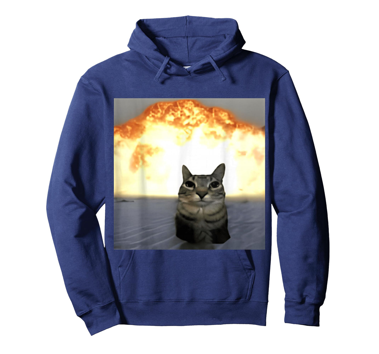 Vintage FUNNY Cat Explosion T-Shirt