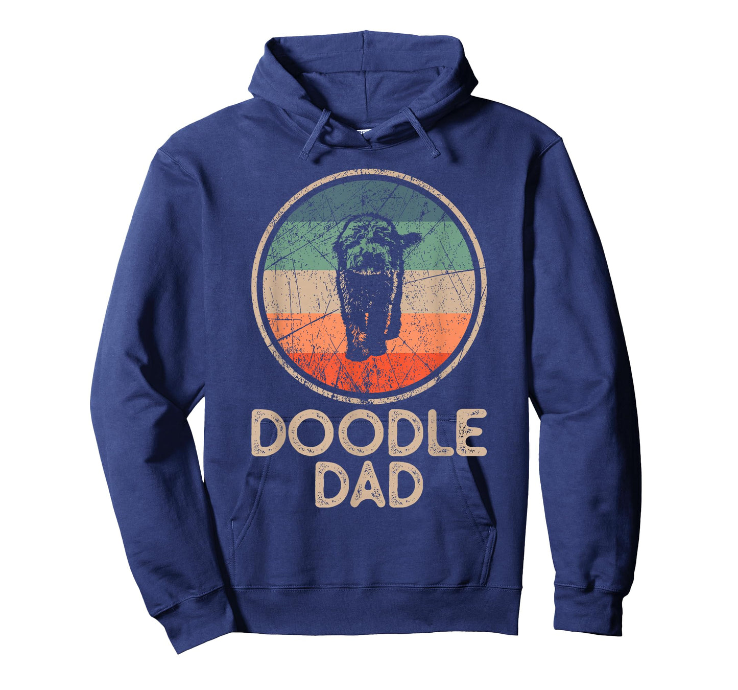 Doodle Dog - Vintage Doodle Dad T-Shirt Small