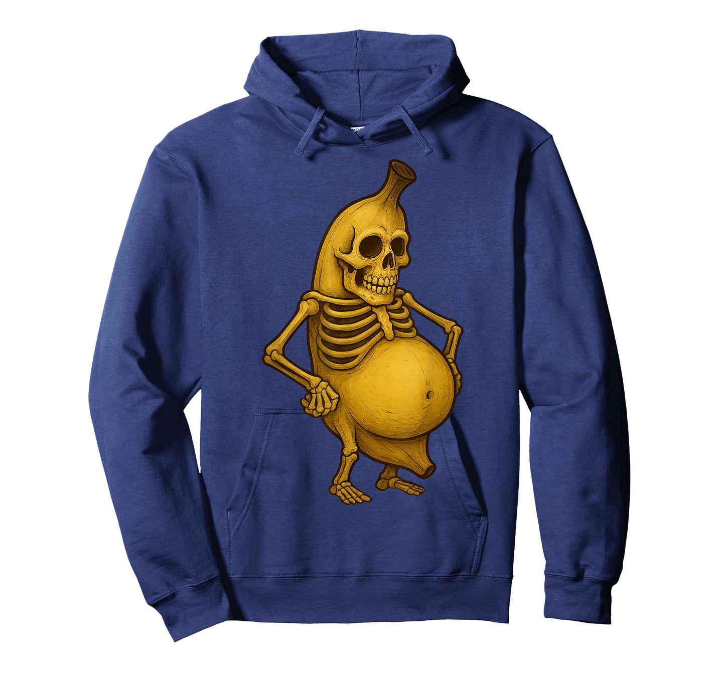 Funny Skeleton Banana Design for Halloween Fun and Parties T-Shirt