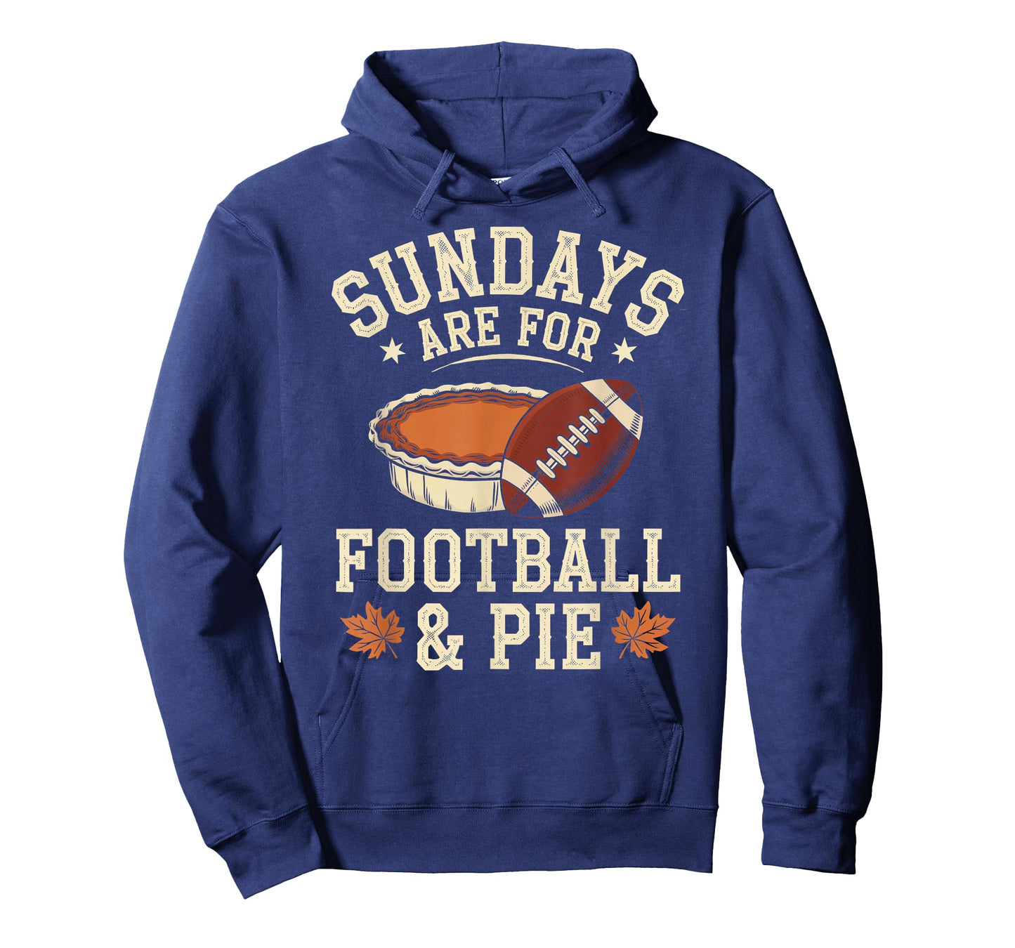 Sundays are for Football & Pie - Vintage Fall Design T-Shirt