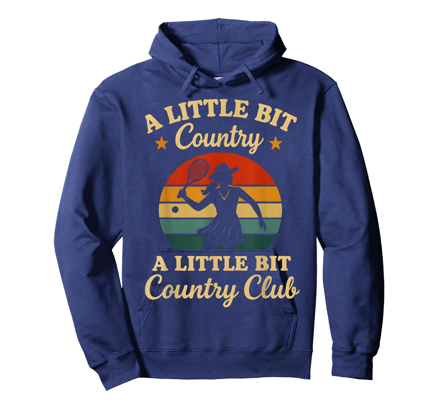 Cowgirl Retro Country Club Tennis Themed Party Southern T-Shirt