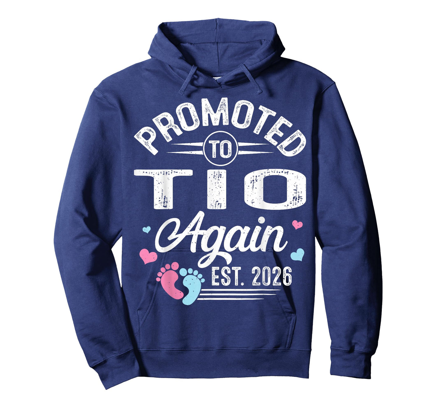 Promoted to TIO Again Est 2026 Baby Gender Reveal T-Shirt