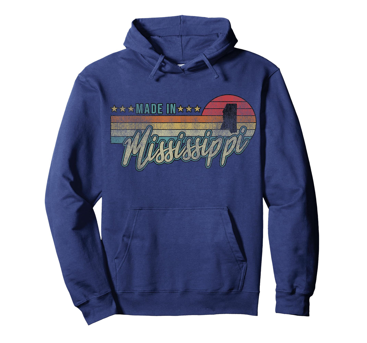 Mississippi State Vintage Proud Women Mens Gift T-Shirt
