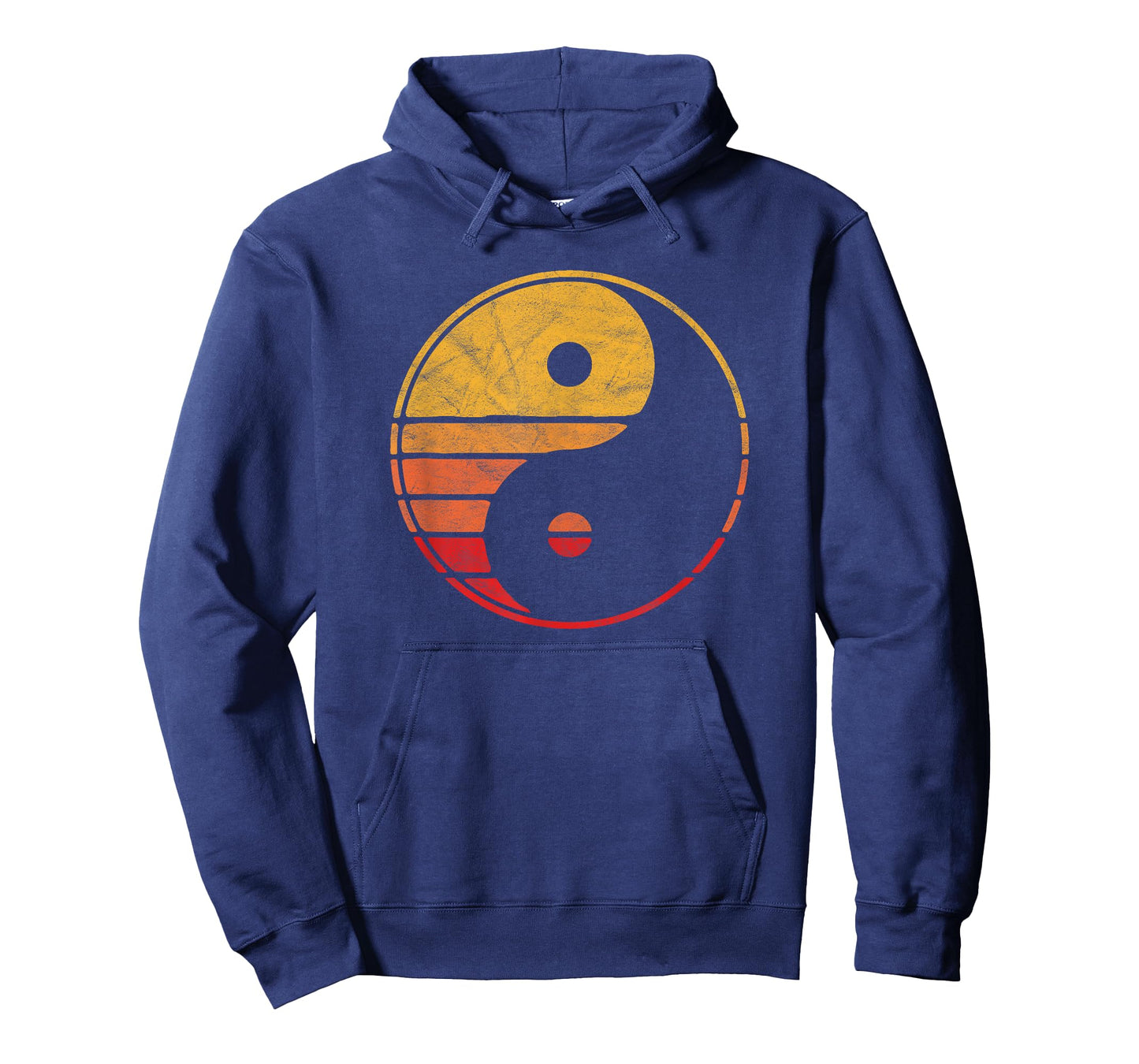 Vintage Yin Yang 80's Minimalist Sun Retro Graphic T-Shirt
