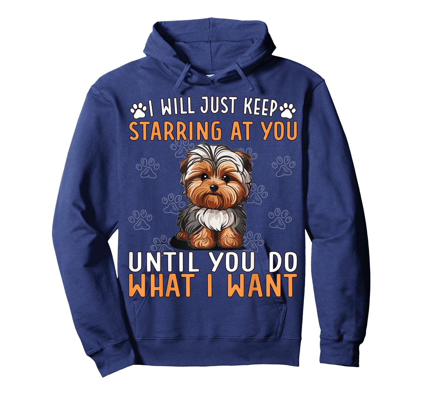 Dog Yorkie Poo Mom Plush Yorkie Poodle Food Yorkiepoo T-Shirt
