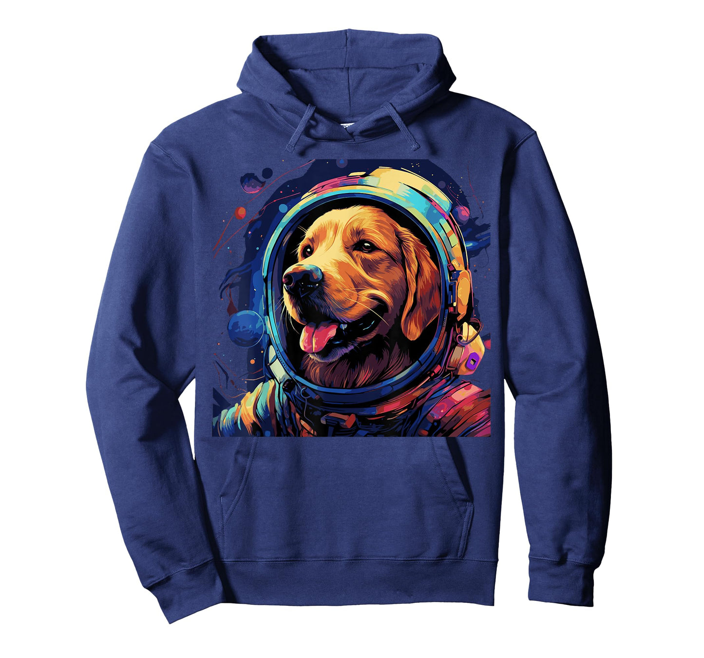 Golden Retriever T-Shirt Funny Golden Retriever Astronaut T-Shirt
