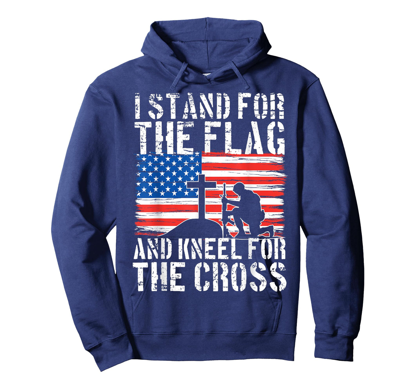 I Stand for The Flag And Kneel for The Cross T-Shirt