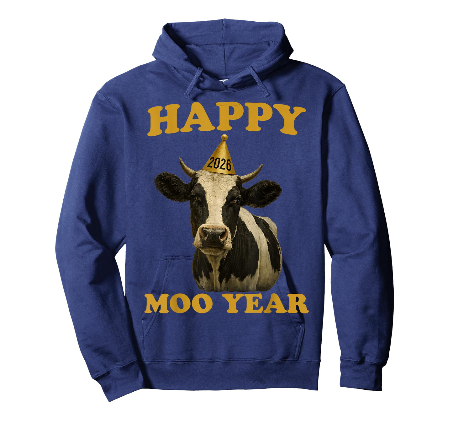 Funny New Years Eve Cow NYE Party Farm Animal Moo Pun Women T-Shirt