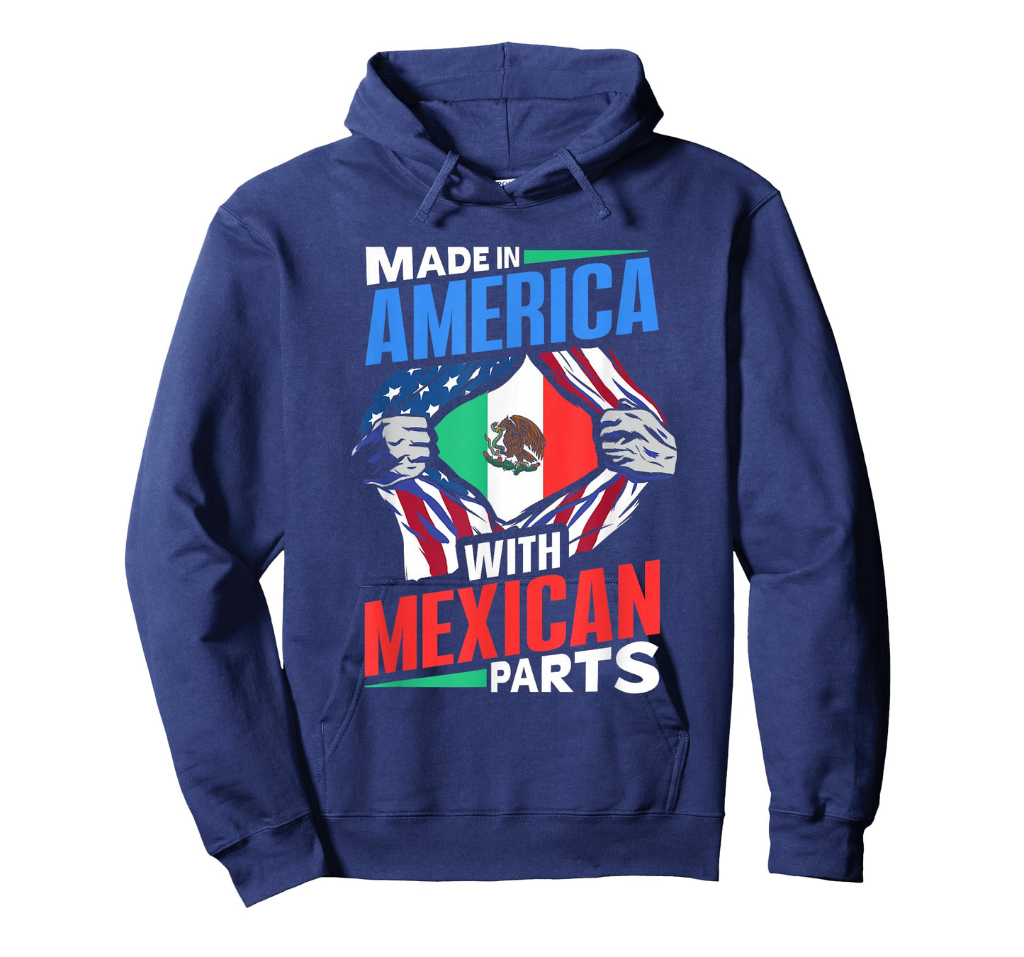 Made in America with Mexican Parts Country Mexico T-Shirt