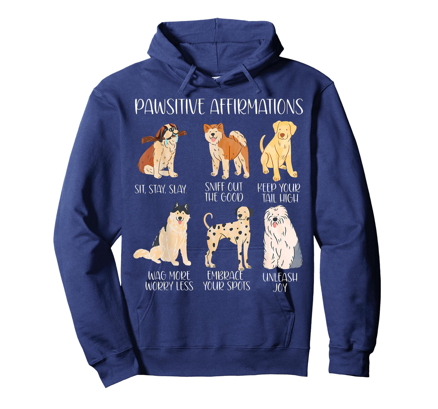 Pawsitive Affirmations Funny Dogs Behavior Analyst Positive T-Shirt
