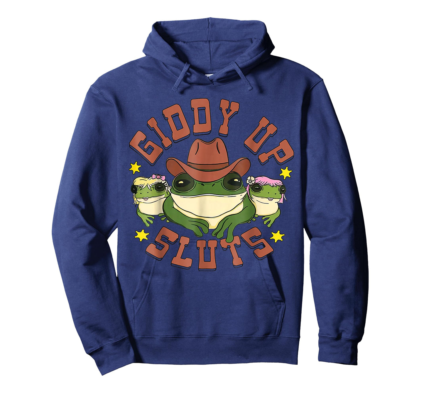 Giddy Up Funny Frogs Funny Western Country T-Shirt