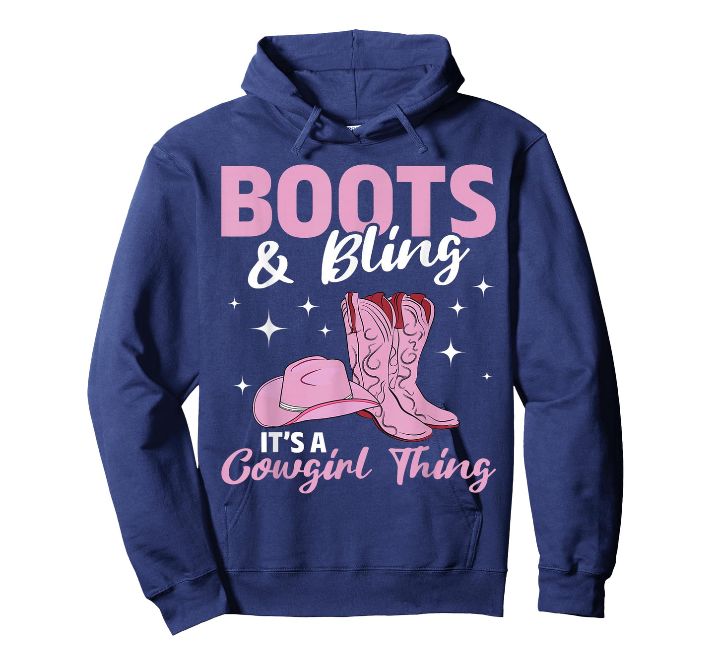 Rodeo Western Country Southern Cowgirl hat - Boots & Bling T-Shirt