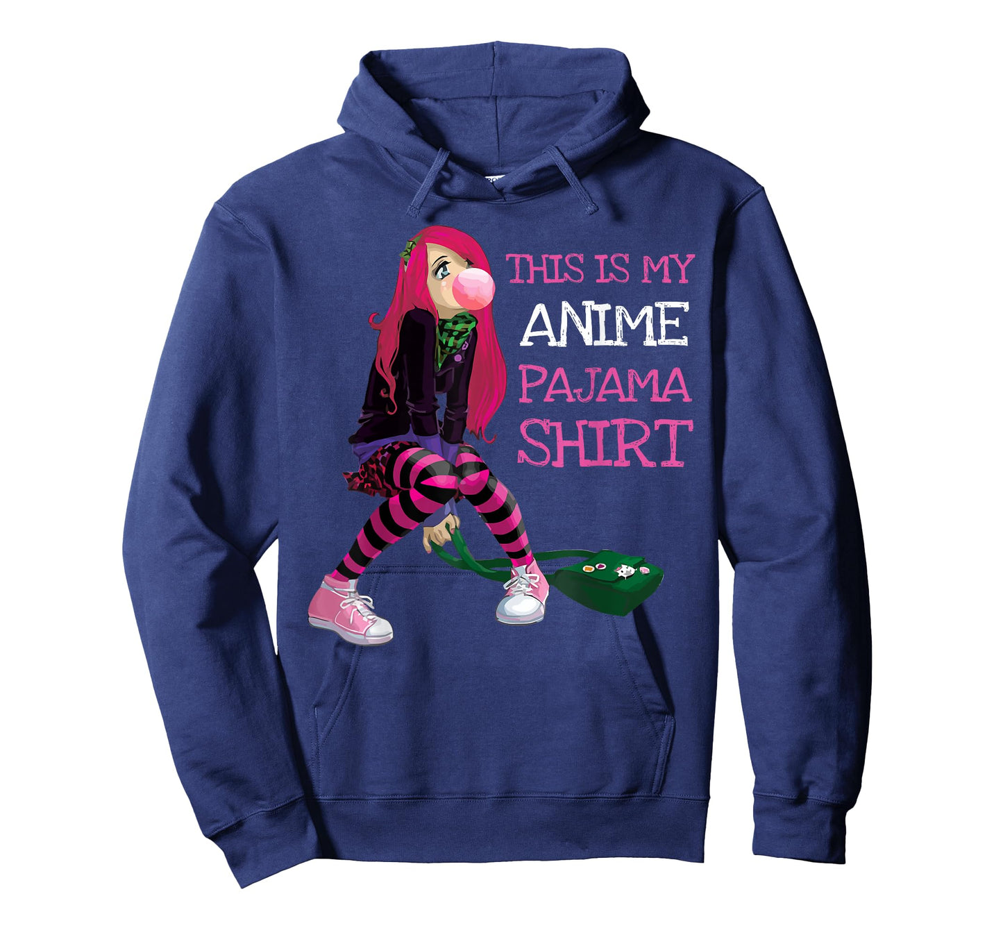 This Is My Anime Pajama Kawaii Anime Girl Goth Teen Kids T-Shirt