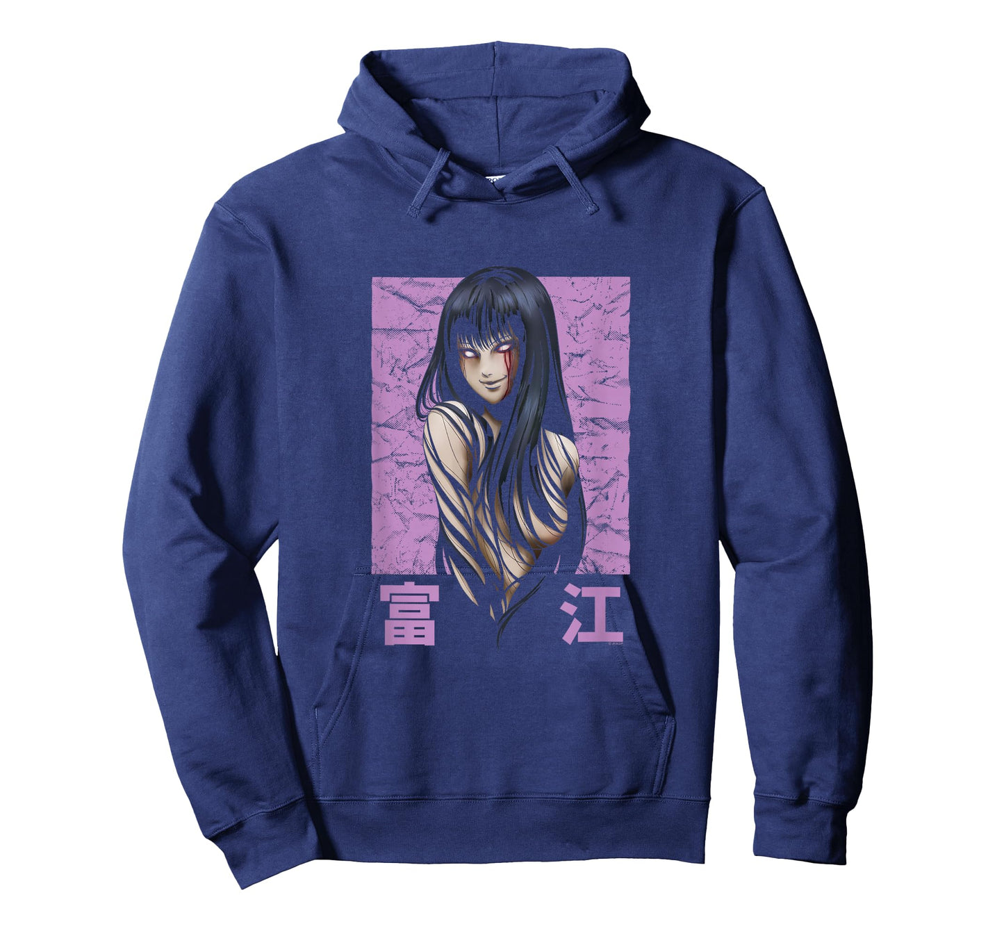 Junji Ito Tomie Purple Background T-Shirt