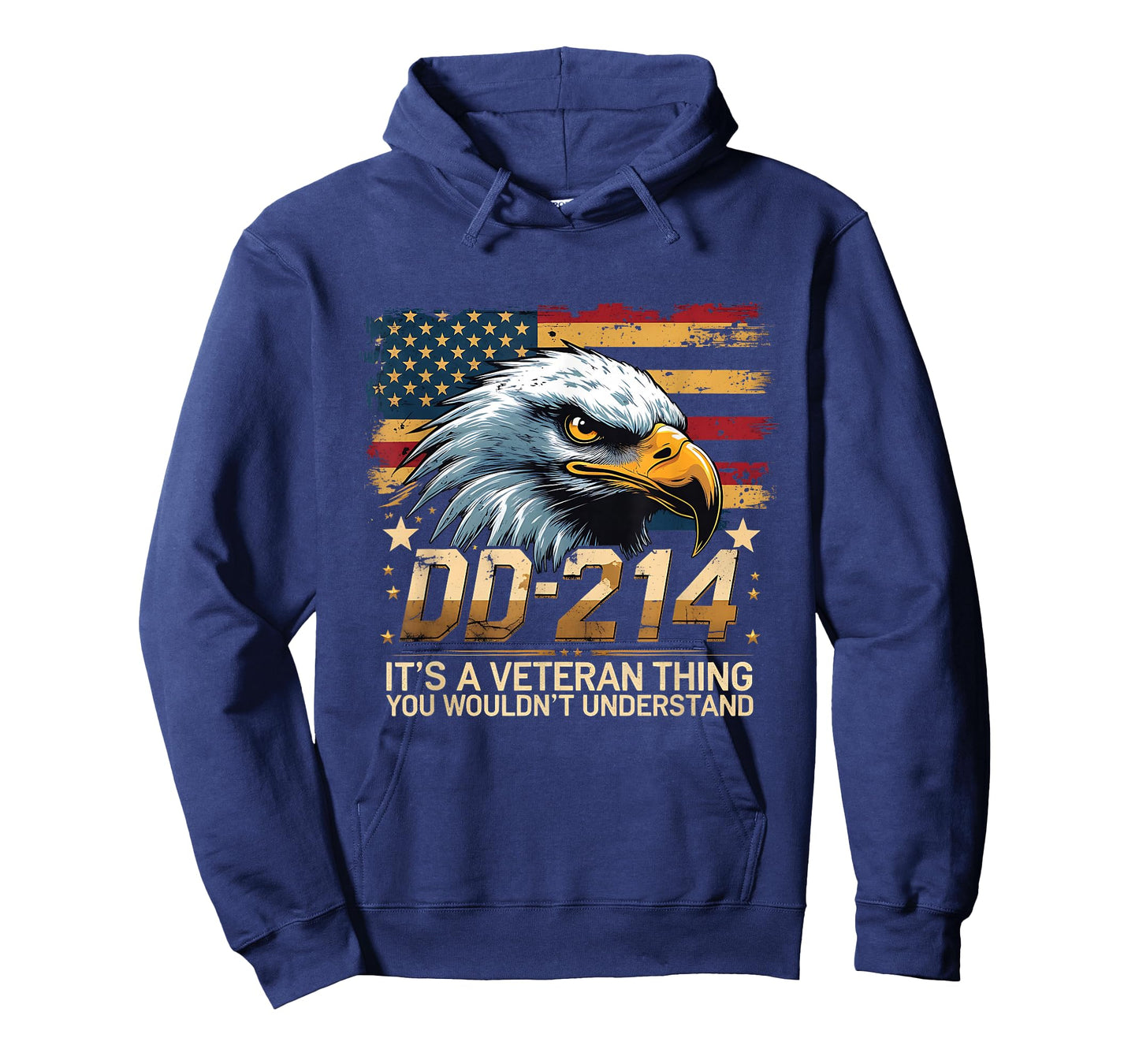 Proud Eagle Patriotic It’s A Veteran Thing T-Shirt