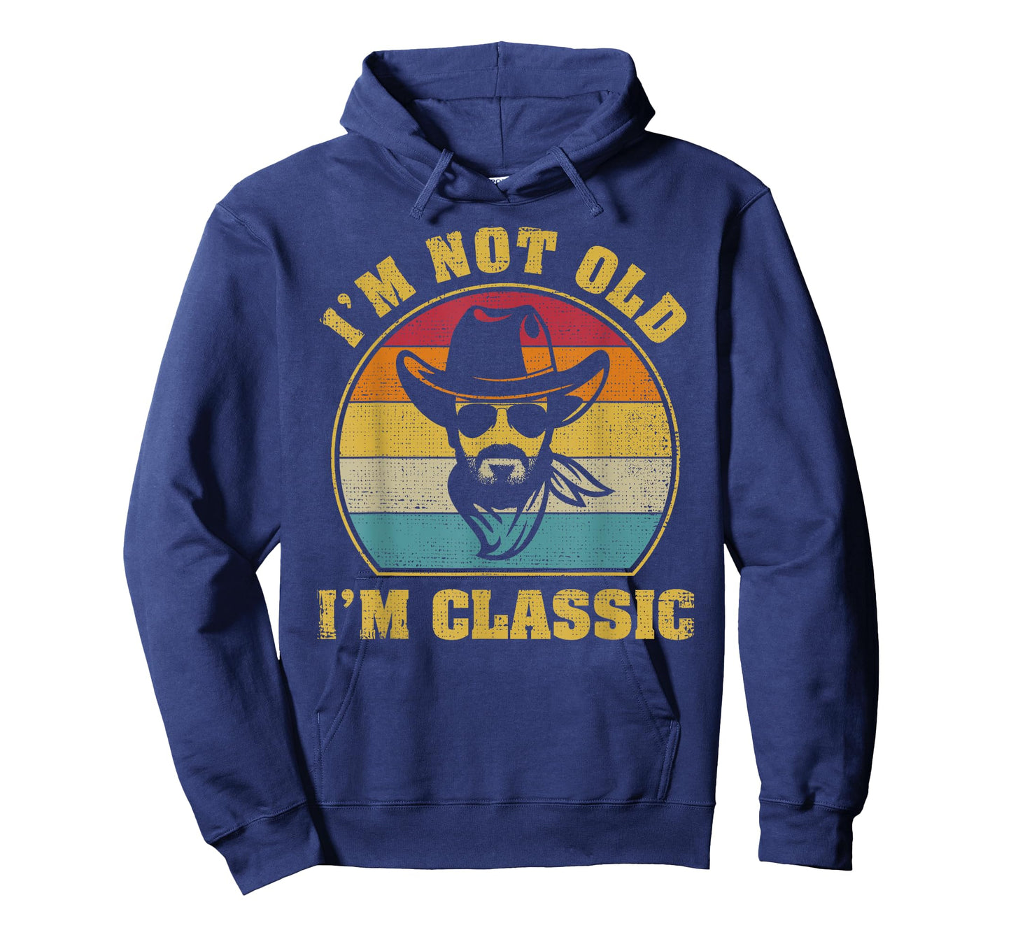 I'm Not Old I'm Classic US Country Man Funny Retro Cowboy T-Shirt