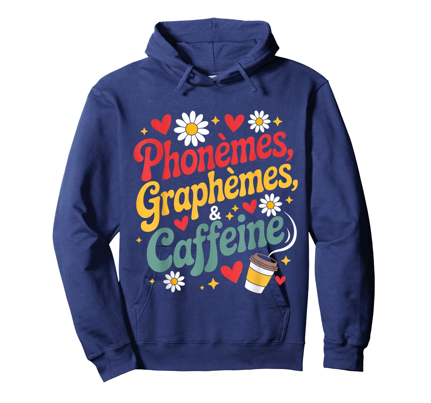 Phonèmes Graphèmes Caffeine for Teachers or Coffee Lovers T-Shirt