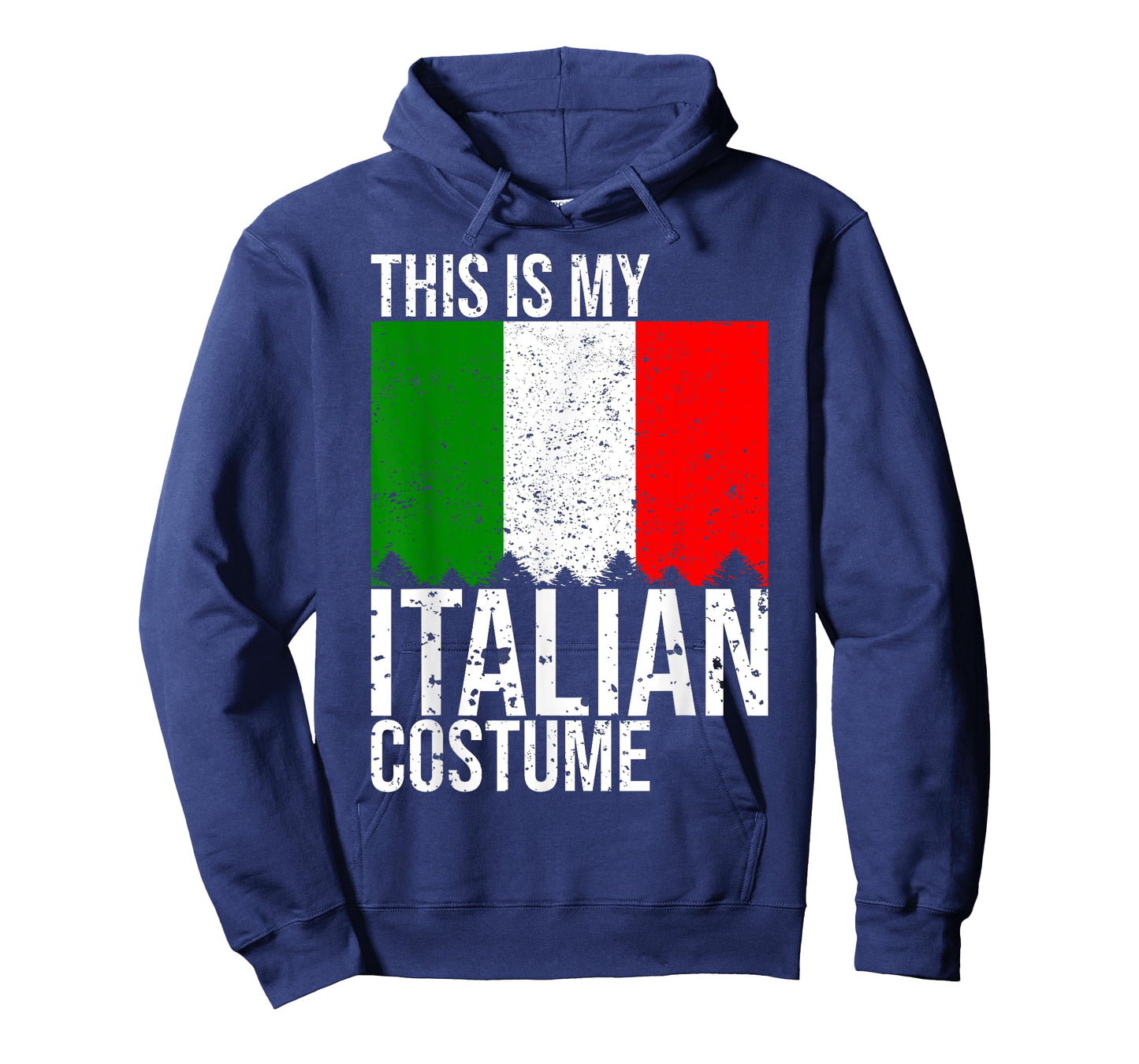 Vintage This Is My Italian Flag Costume for Halloween T-Shirt