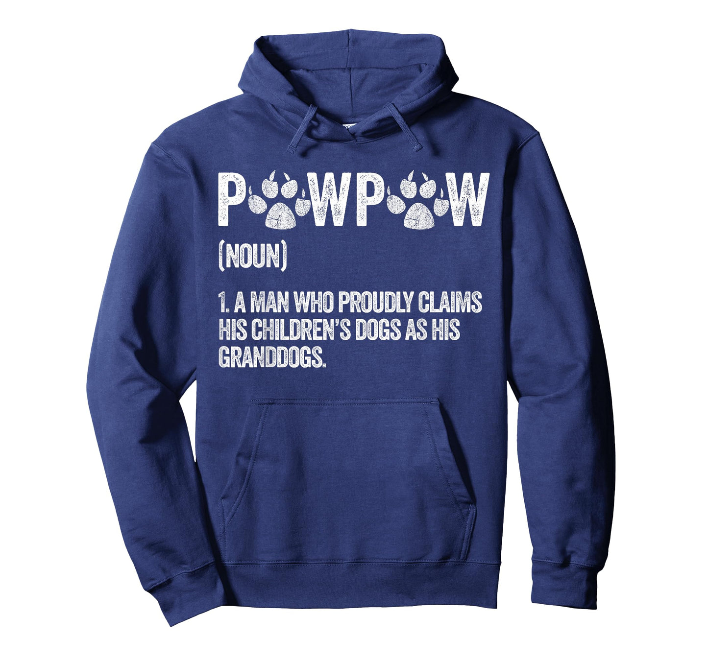 Funny Best Dog Grandpa Ever PawPaw Apparel Retro GrandPaw Men T-Shirt