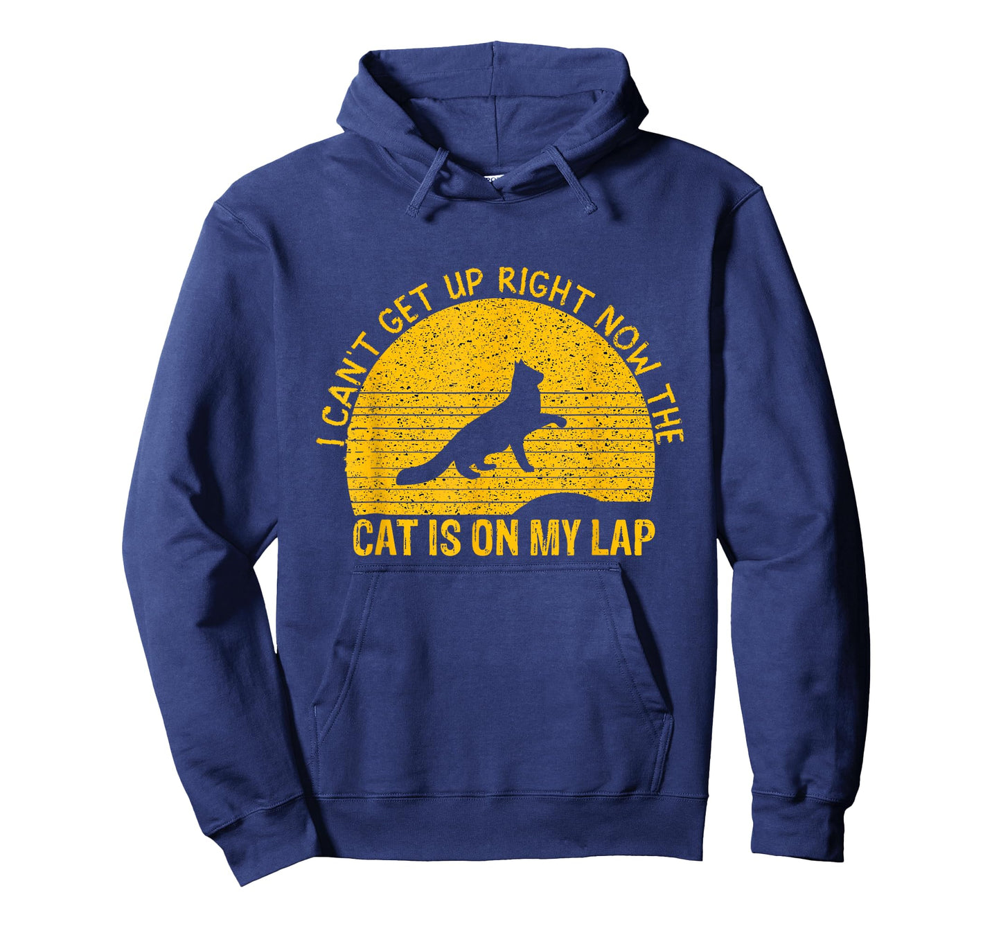 I Can't Get Up Right Now The Cat Is On My Lap T-Shirt for Men Women