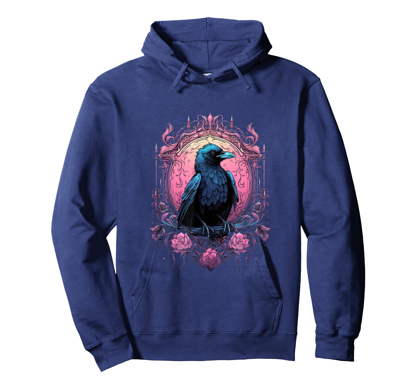 Pastel Goth Gothic Crow Bird Kawaii Anime Nu Goth Aesthetic T-Shirt
