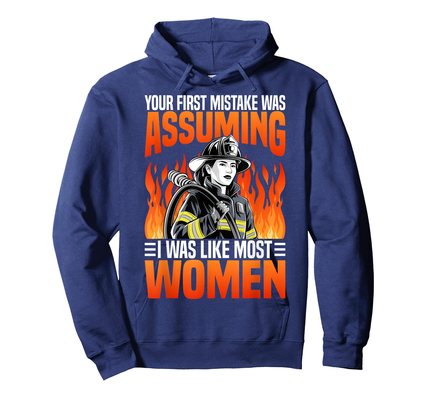 Funny Firefighter Shirt For Women Girls Fire Fighter T-Shirt