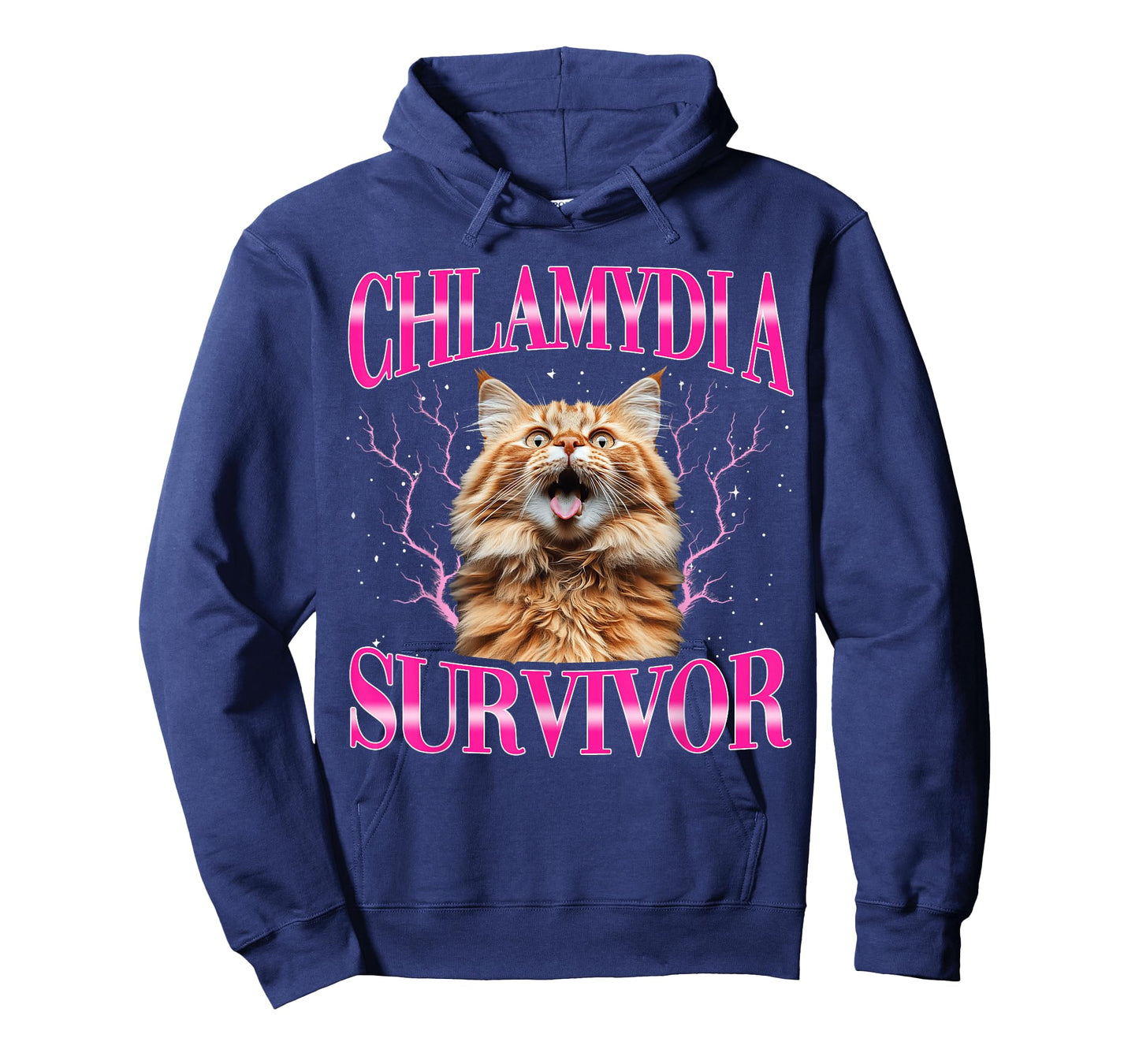 Chlamydia Survivor Cat T-Shirt