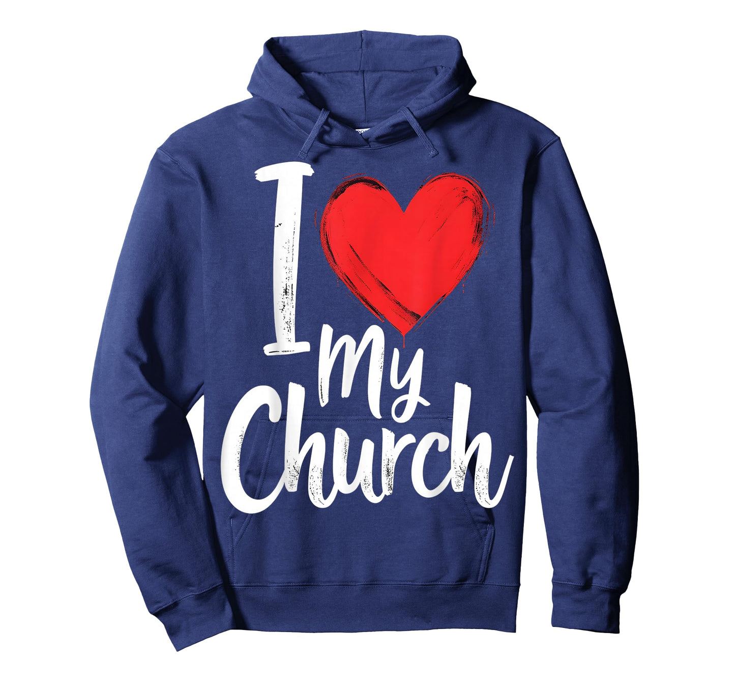 I Love My Church Inspirational Christian T-Shirt