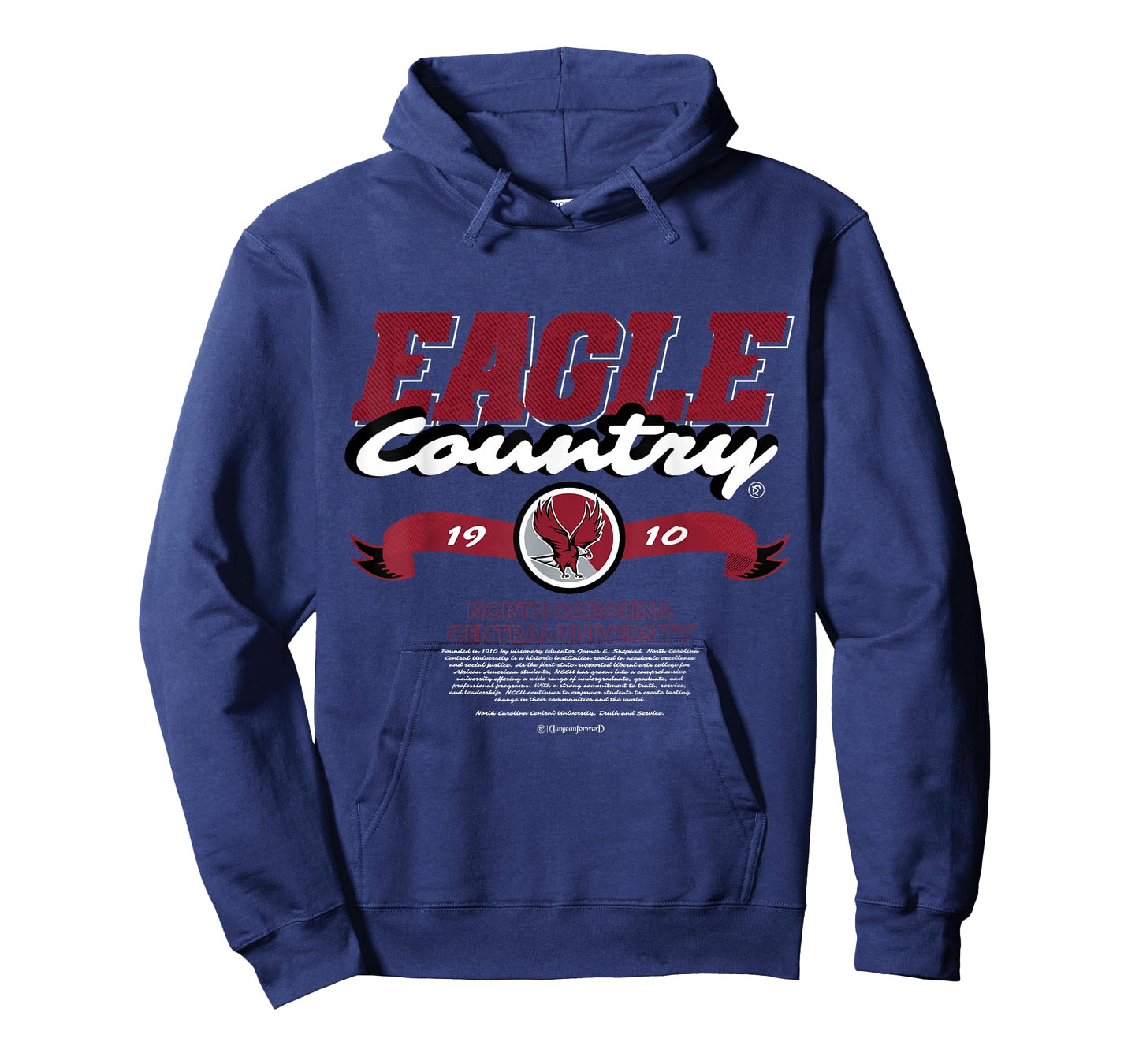 North Carolina Central University Eagle Country - NCCU HBCU T-Shirt