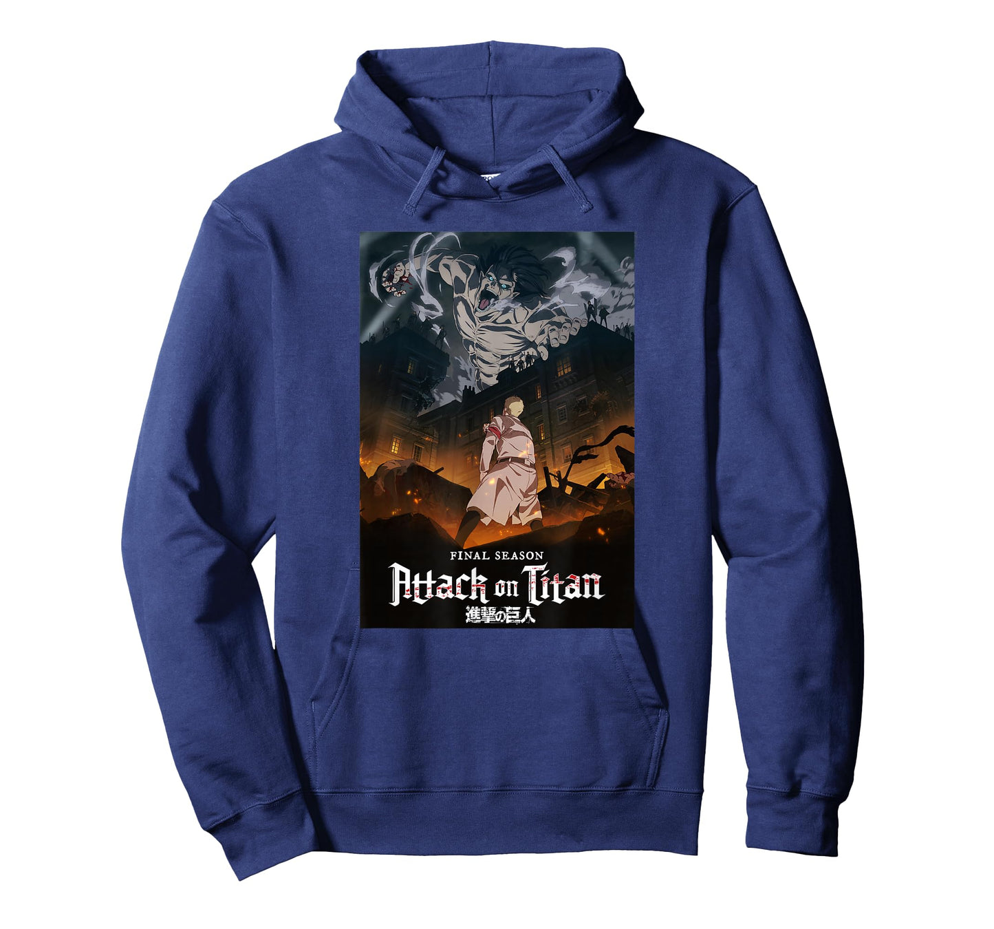 Attack on Titan Season 4 Key Art with Show Logo Anime T-Shirt