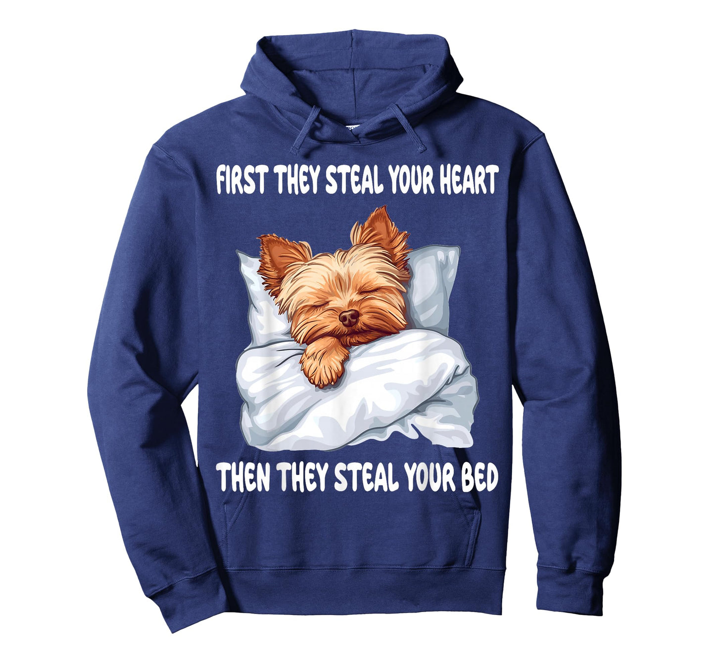 Yorkshire Terrier Yorkie Sleeping Pajamas Nightgown T-Shirt