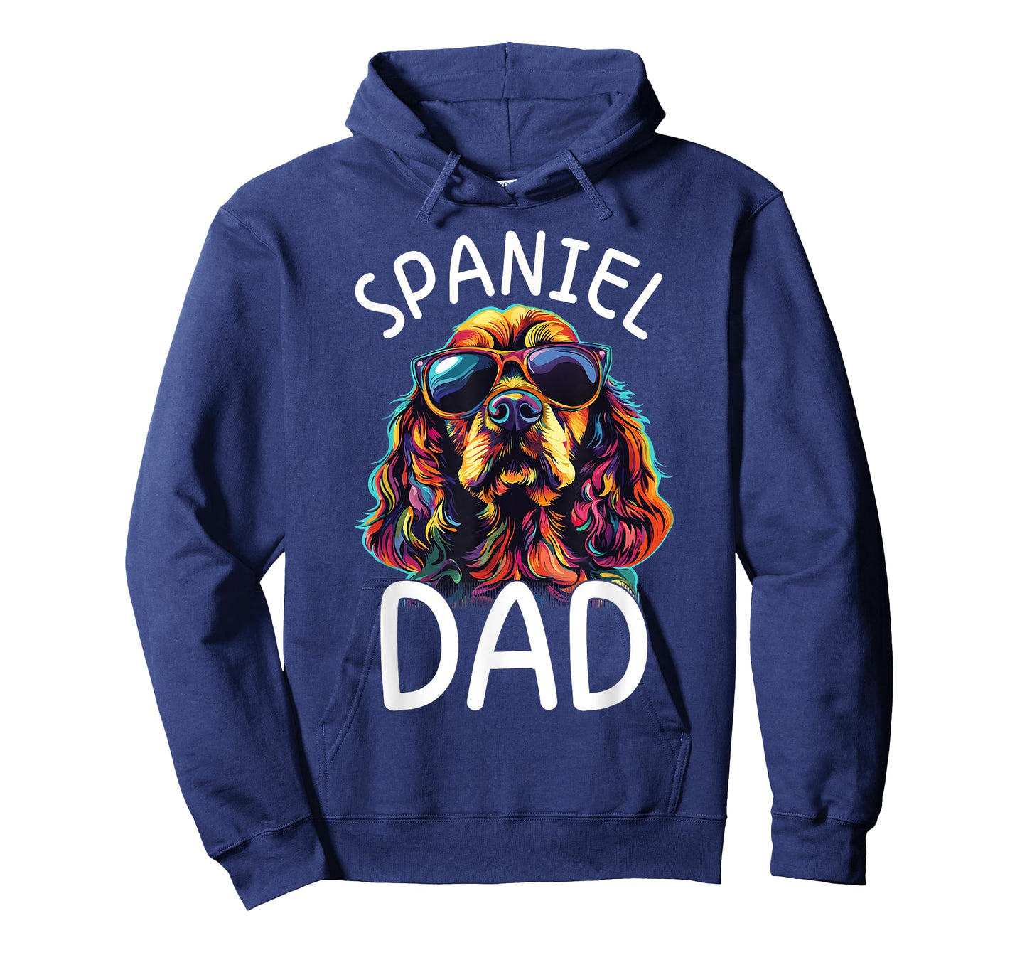 Cocker Spaniel Lovers Color Pop Art Mens Cocker Spaniel Dad T-Shirt