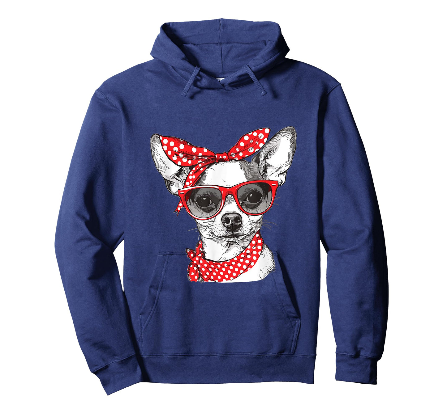 Chihuahua Chiwawa Dog Mom Bandana Mothers Day Graphic T-Shirt