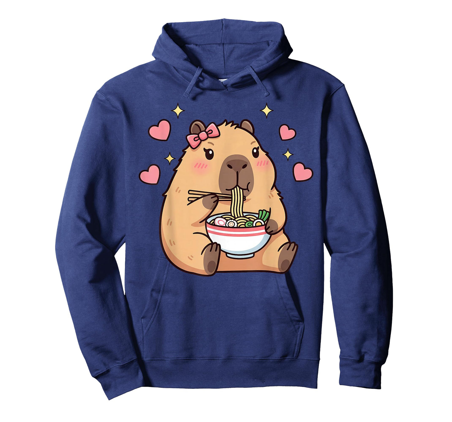 Cute Girls Capybara Ramen Kawaii Tea Kawaii Capy Lover Kids T-Shirt
